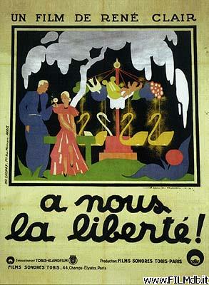 poster Locandina del film a me la libertà